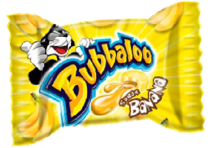 BUBBALOO BANANA CASE 47 PC