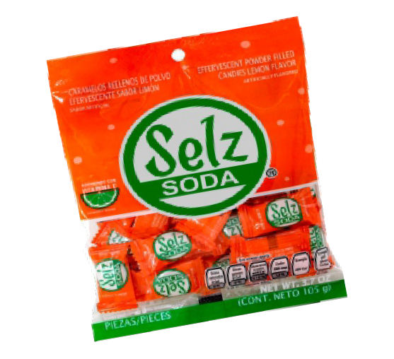 SELZ SODA BAG 100 PC