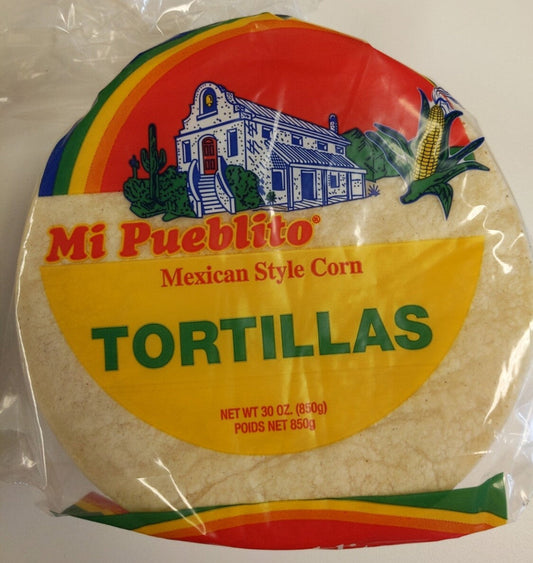 TORTILLAS DE MAIZ AMARILLAS, YELOW MEXICAN TORTILLAS 794 Grs