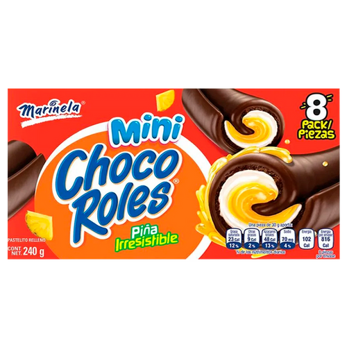 MARINELA CHOCOROLES 8 Pk.