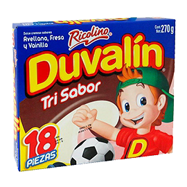 DUVALIN TRI FLAVOURS, BOX x 18 Pc.