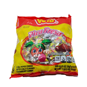 VERO PICA GOMA FRESA Bag x 100 Pc.