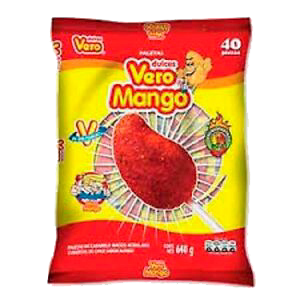 VERO LOLLIPOP MANGO 40 Pc