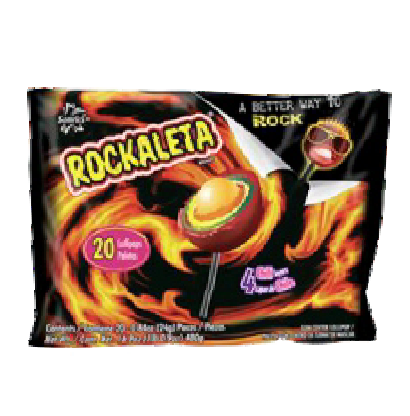 ROCKALETTA LOLLIPOP 20 Pc