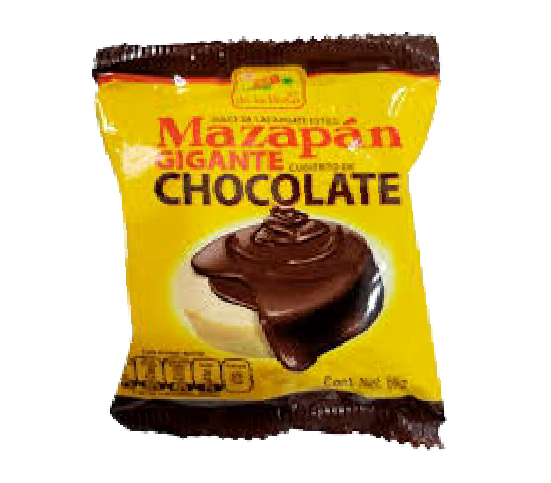 DE LA ROSA MAZAPAN CHOCOLATE 16 PC