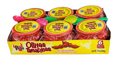 DON PEPE - OLLITAS TAMARINDO UNIDAD 6 PC, 540 GRS