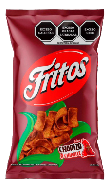 SABRITAS FRITOS CHORIZO & CHIPOTLE SMALL 180 Gr.