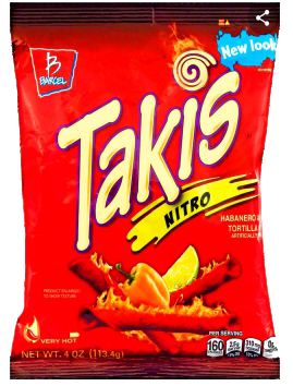 BARCEL TAKIS NITRO 9.9 Oz. 281 Grs