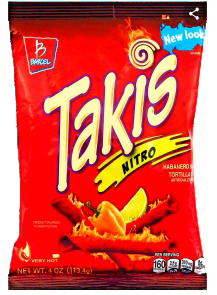 TAKIS NITRO 4 Oz, 113 Grs
