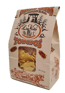 LA VISITA TOPOPOS CORN CHIPS 14 OZ