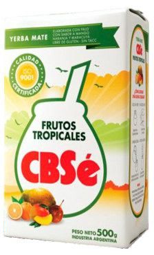 HIERBA MATE CBSE SERRANA, ORANGE, LEMON, TROPICAL