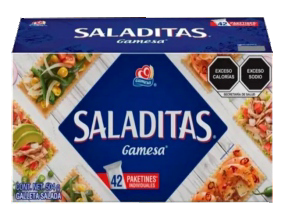 GAMESA SALADITAS 418 Grs