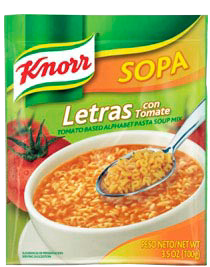 KNORR INSTANT SOUP ELBOW, 100 Gr.