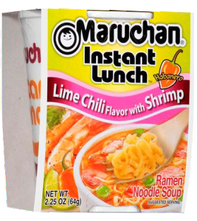 MARUCHAN INSTANT SOUP CHILI LIME / SHRIMP