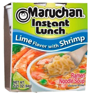 MARUCHAN INSTANT SOUP LIME / SHRIMP