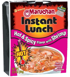 MARUCHAN INSTANT SOUP HOT & SPICY SHRIMP