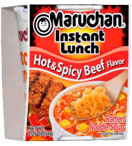 MARUCHAN INSTANT SOUP HOT & SPICY BEEF