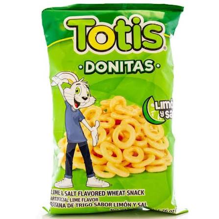 TOTIS DONITAS LIMON Y SAL 50 GRS